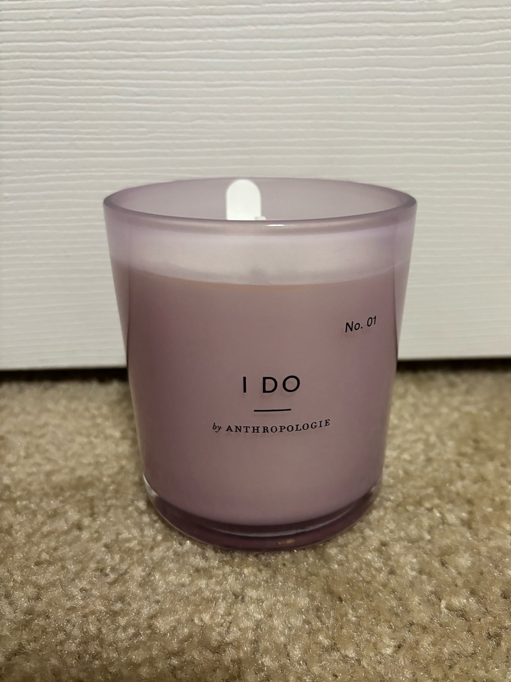 Anthropologie I DO No. 01 Candle